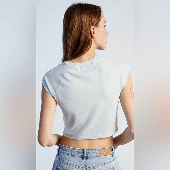 Pacsun PacCares Sculpting Raglan T-Shirt Womens Size XS - Picture 3 of 6